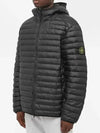 Loom Woven Chambers R-Nylon Down-TC Packable Jacket Black - STONE ISLAND - BALAAN 4