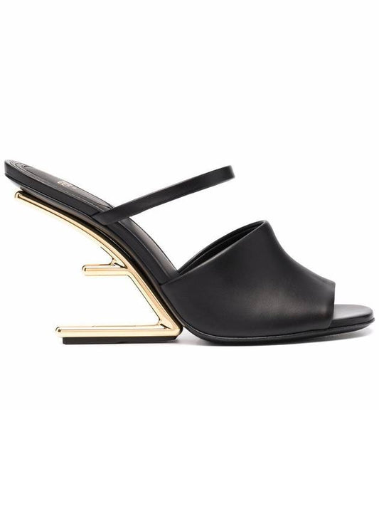 first sandals heel gold black - FENDI - BALAAN 1