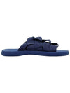 Intrecciato Flat Slippers Navy Blue - BOTTEGA VENETA - BALAAN 1