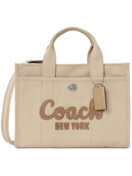 Cargo Women Tote Bag CP158 LH DARK NATURAL - COACH - BALAAN 1