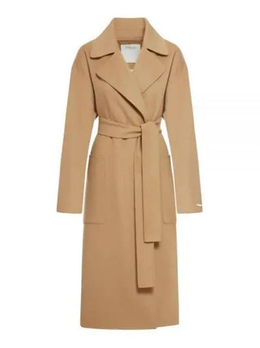 24 POLKA 12011021 016 12011021600 wool coat - MAX MARA - BALAAN 1