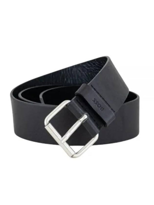 Serge VA Leather Belt Black - HUGO BOSS - BALAAN 1