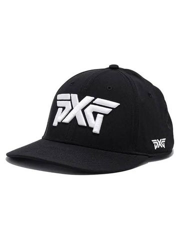 Lightweight Structured Low Crown Snapback Golf Cap Hat Black - PXG - BALAAN 1