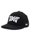 Lightweight Structured Low Crown Snapback Golf Cap Hat Black - PXG - BALAAN 2