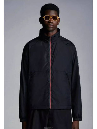 OCTAVO Windbreaker Jacket Black - MONCLER - BALAAN 1