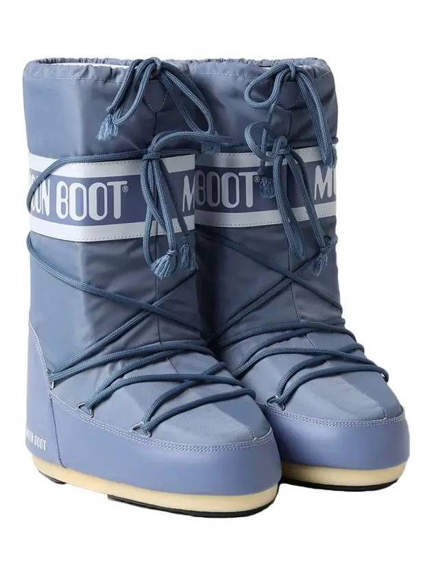 Logo Snow Winter Boots Grey - MOON BOOT - BALAAN 3