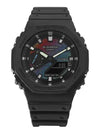 GA 2100RW 1ADR 1A Big Face Digital Analog Octagon Sports Rainbow Men s Urethane Watch - G-SHOCK - BALAAN 4