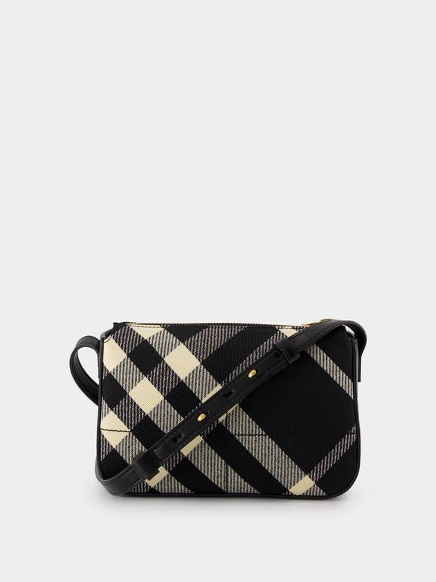 Snip Check Cross Bag Black - BURBERRY - BALAAN 4