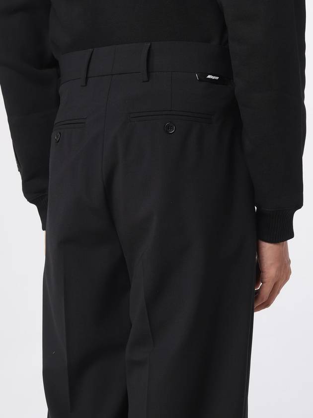 Msgm pants in stretch virgin wool - MSGM - BALAAN 4