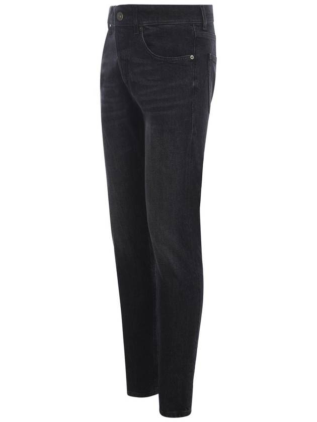 Denim Straight Pants UP576DS0215GI1 999 BLACK - DONDUP - BALAAN 4