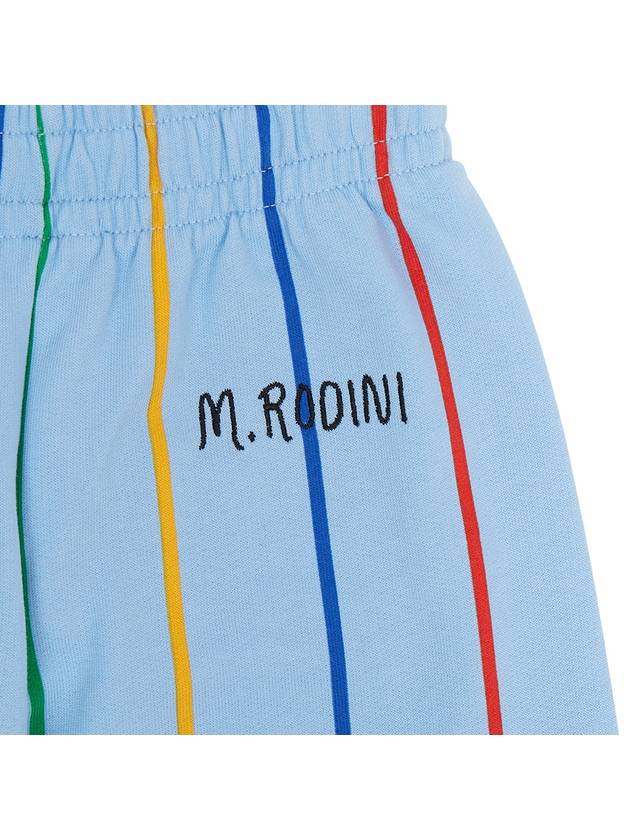 Striped kids sweatpants 2363012260 BLUE - MINI RODINI - BALAAN 5