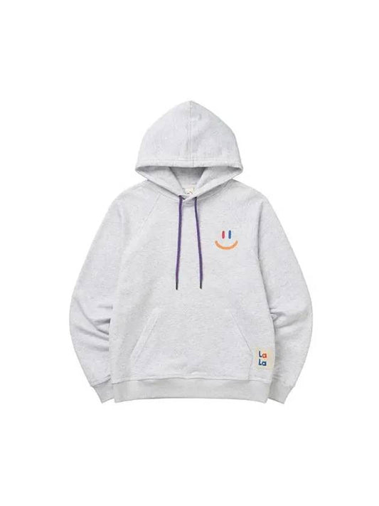 Smile Color Hoodyshirt Smile Color Hoody [Gray] - LALA SMILE - BALAAN 1