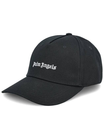 Classic Logo Ball Cap Black - PALM ANGELS - BALAAN 2