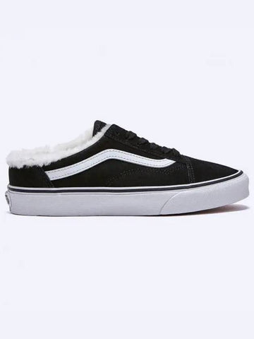 Old School Mule Suede Black Sherpa VN0A4P3YTC61 - VANS - BALAAN 1