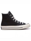 Chuck 70 Classic High Top Sneakers Black - CONVERSE - BALAAN 2