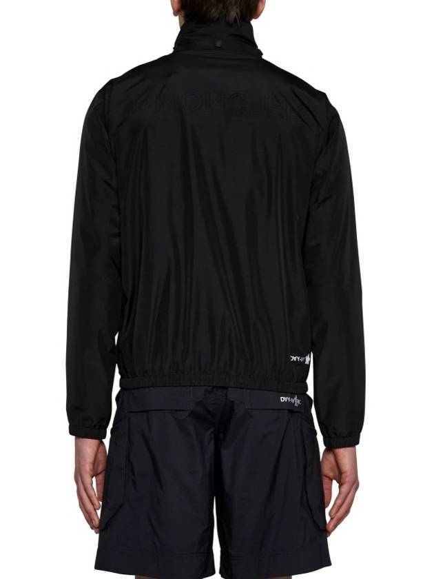 Grenoble Vieille Zip-Up Jacket Black - MONCLER - BALAAN 5