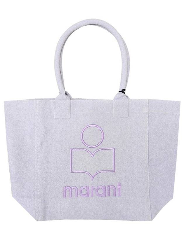 Yenky Embroidered Logo Small Tote Bag Lilac - ISABEL MARANT - BALAAN 2