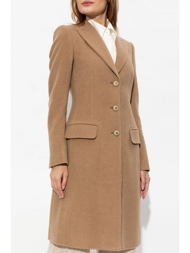 Shape Midi Single Coat Camel - DOLCE&GABBANA - BALAAN 4