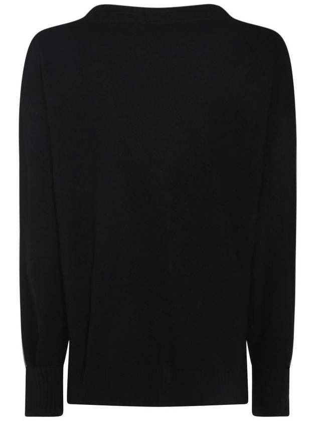 Malo Black Wool Knitwear - MALO - BALAAN 1