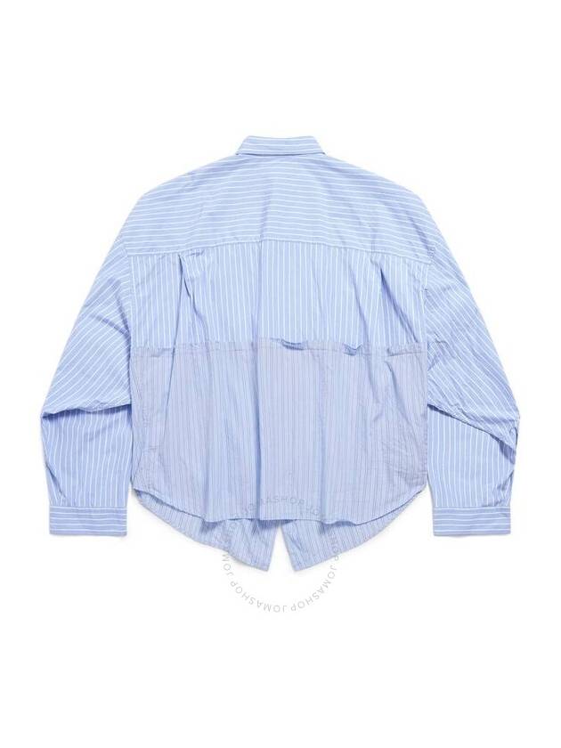 Balenciaga Ladies Cut Up Shirt Oversized Cotton Shirt, Brand Size 36 (US Size 2) - BALENCIAGA - BALAAN 2