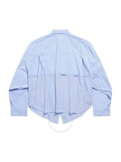 Balenciaga Ladies Cut Up Shirt Oversized Cotton Shirt, Brand Size 36 (US Size 2) - BALENCIAGA - BALAAN 2