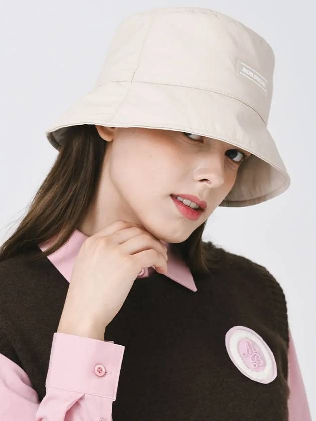 Montbird PU Bucket Hat IVORY - MONBIRDIE GOLF - BALAAN 7