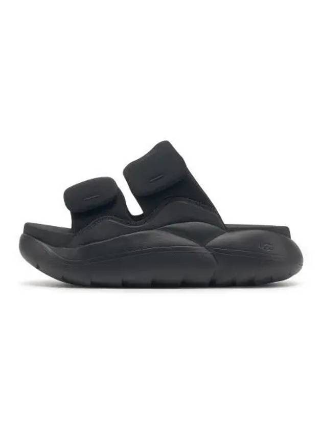 LA Alo Stitch Sandals Black - UGG - BALAAN 2