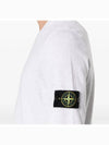 Raw Hand Cotton Crewneck Knit Top White - STONE ISLAND - BALAAN 6