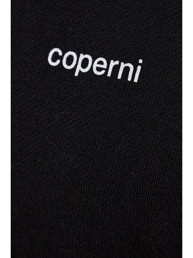 Coperni Cotton Hoodie, Women's, Black - COPERNI - BALAAN 5