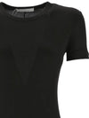 Shrunken Short Sleeve T-Shirt Black - HELMUT LANG - BALAAN 3