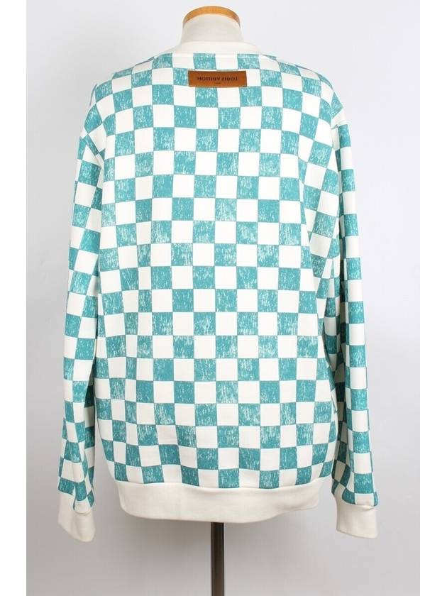 Damier crew neck sweatshirt XL - LOUIS VUITTON - BALAAN 4