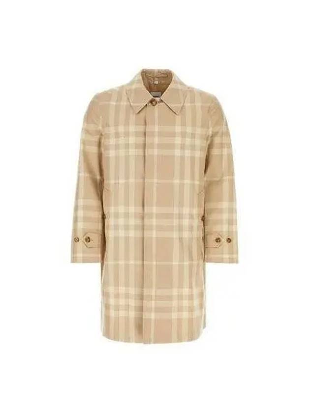 Check Pattern Trench Coat Beige - BURBERRY - BALAAN 2