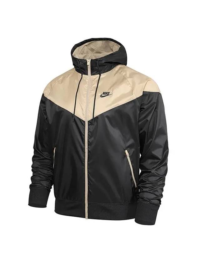 Sportswear Windrunner Hoodie Track Jacket Black - NIKE - BALAAN 5