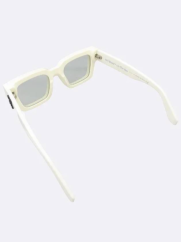 OW40001U white color side logo sunglasses - OFF WHITE - BALAAN 4