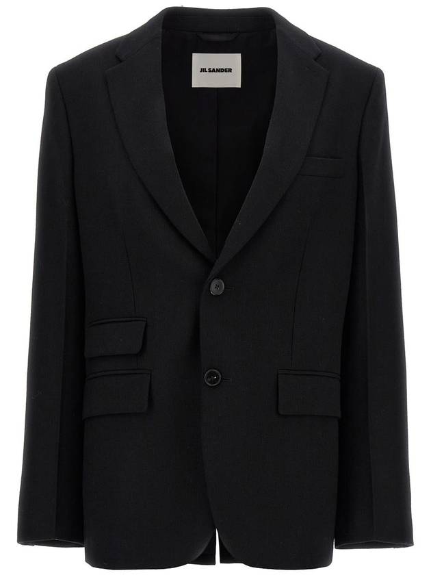 Jil Sander Tailored Single-Breasted Blazer - JIL SANDER - BALAAN 1