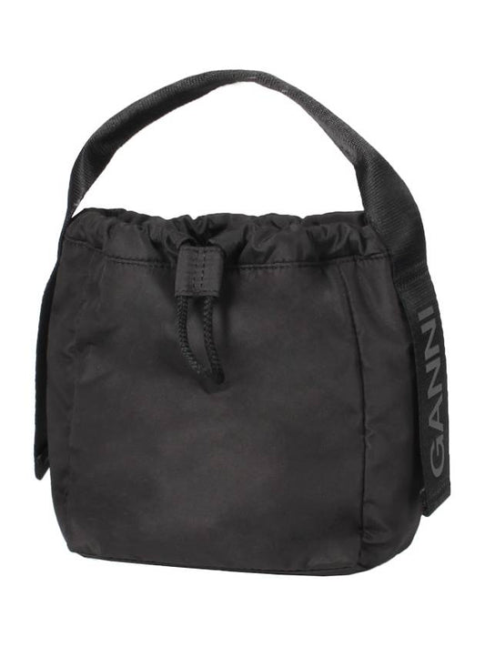 Tech Logo Bucket Bag Black - GANNI - BALAAN 2