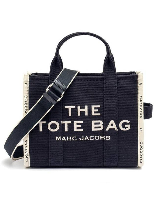 Jacquard Traveler Small Tote Bag Black - MARC JACOBS - BALAAN 2