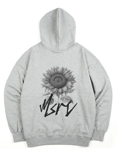 Sunflower Hoodie Ash Grey Grey - MONSTER REPUBLIC - BALAAN 1