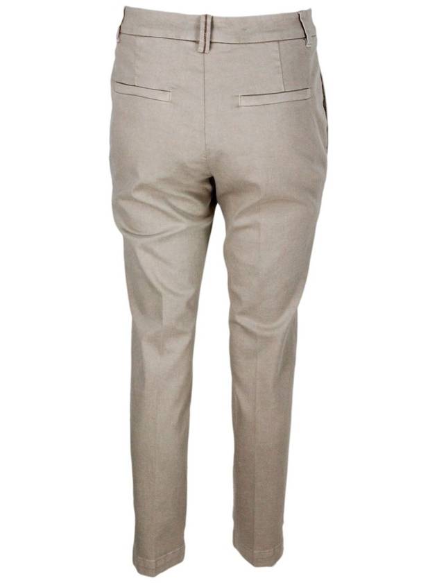 Slacks Beige MA080P5729 C8619 - BRUNELLO CUCINELLI - BALAAN 4