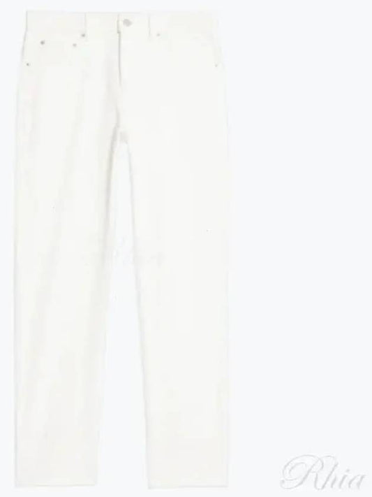 Men's Tapered Fit Straight Jeans White - AMI - BALAAN 2