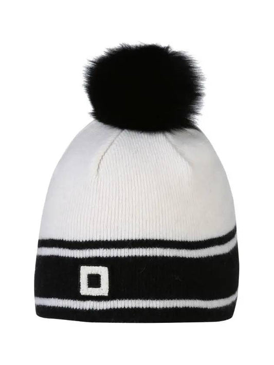 Winter Knit Beanie OF8502LBWHITE - ONOFF - BALAAN 1