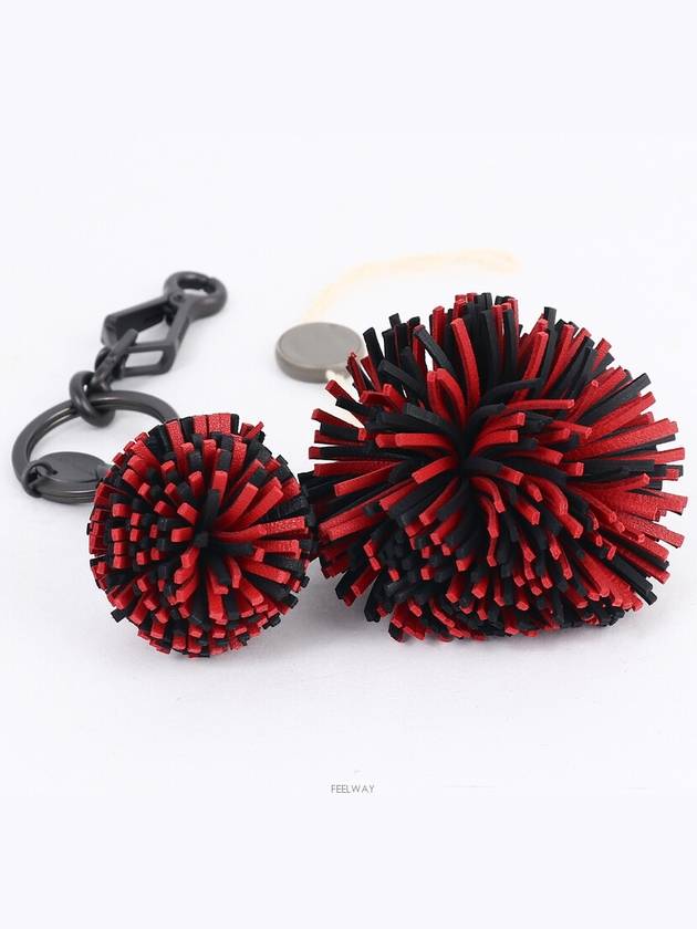 Pom Keyring Black Red 72796 - BOTTEGA VENETA - BALAAN 3