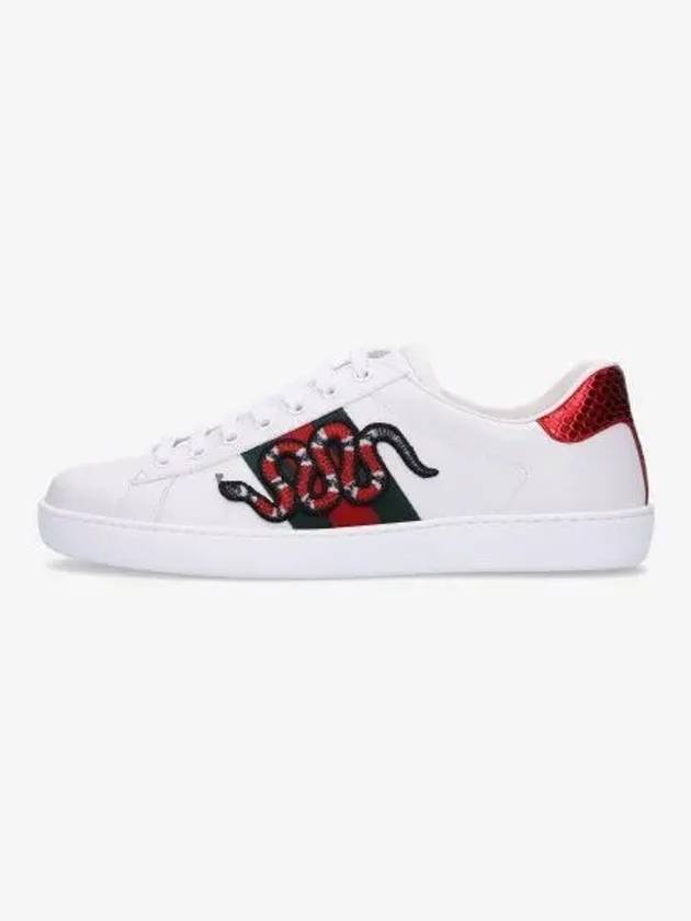 Ace Snake Low Top Sneakers White - GUCCI - BALAAN 2