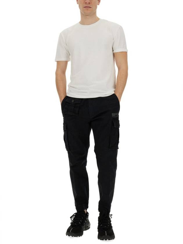 Straight Pants S74KB0887 S39021900 BLACK - DSQUARED2 - BALAAN 3