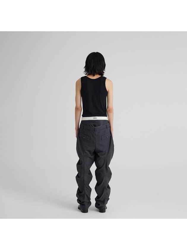 Double Wave Wide Pants Grey - NEW WAVE BOYS - BALAAN 5