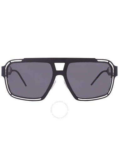 Dolce and Gabbana Dark Grey Navigator Men's Sunglasses DG2270 327687 57 - DOLCE&GABBANA - BALAAN 1