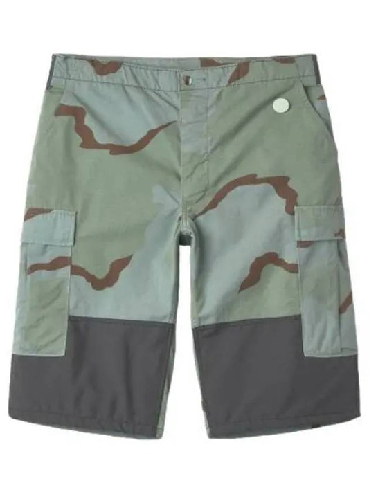 Rework Desert Camo Shorts Pants Aruba Blue - OAMC - BALAAN 1