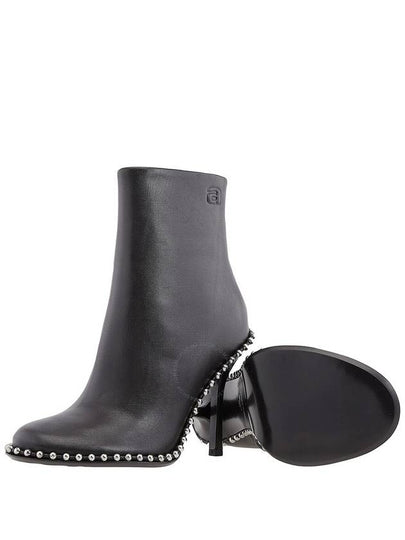 T by Alexander Wang Ladies Black Nova 105 Studded Ankle Boots, Brand Size 35 ( US Size 5 ) - ALEXANDER WANG - BALAAN 2