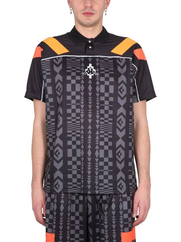 23 ss x KAPPA polo shirt CMVA005S23FAB0011007 B0040207312 - MARCELO BURLON - BALAAN 2