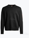 Men's Basic Crewneck Sweashirt Black - PARAJUMPERS - BALAAN 2